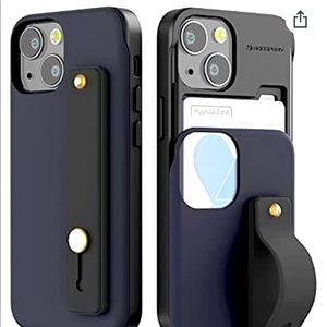 Goospery SlideTok Case Compatible with iPhone 13 Mini Navy